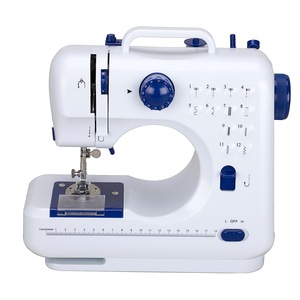 Nueva Mini Máquina de Coser Doméstica de Una Sola Aguja con Puntada Fija y Base Plana FHSM 505S Multiusos - Product Image 4