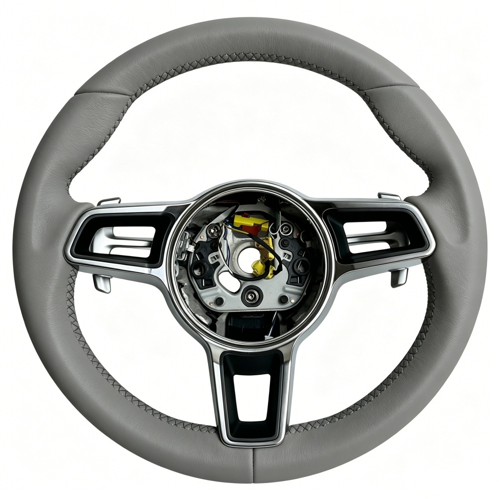 Complete Car Steering Wheel Without Buttons (Porsche Fitment), photo 2