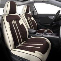 Fundas de Asiento de Coche Transpirables de Malla Universal Todo Incluido, Libres de Riesgos, con Acabado Nappa