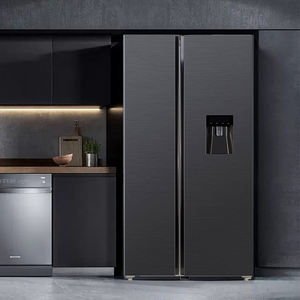 Electrodomésticos Refrigerador de lujo para el hogar Lado a lado con dispensador de agua Refrigerador OEM a <span class=keywords><strong>precio</strong></span> de fábrica Refrigeración por aire sin escarcha - Product Image 5