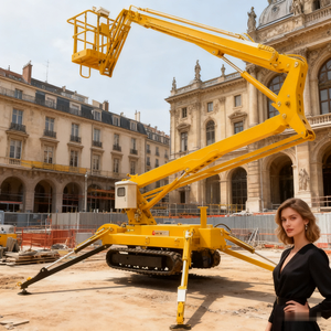 Crawler <b>Spider</b> Lift Electric Aerial Work Platform 10m-21m Crawler <b>Spider</b> Boom Lift - Product Image 1
