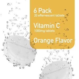 Customized High Absorption Vitamin C <strong>Effervescent</strong> <strong>Tablet</strong> 1000MG <strong>Tablet</strong> <strong>Multivitamin</strong> Supply Energy Drink <strong>Effervescent</strong> <strong>Tablet</strong> - Product Image 5