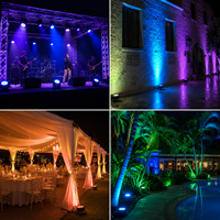 Projecteur LED Par 18x10W RGBW 4-en-1 IP65 étanche avec contrôle DMX512 pour événements extérieurs, concerts et éclairage de scène