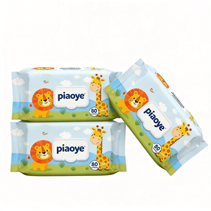 OEM 柔软无纺布湿巾 80 片 15x20cm 芦荟环保湿巾 - Product Image 3