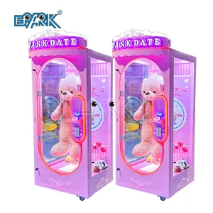 Data rosa a gettoni Big Cut The Rope Game Machine Standing Push Prize Toy Crane Vending Machine