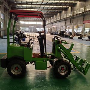 Mini Cargadora de Ruedas Eléctrica HAIJU ZL06, Capacidad 500 kg, con Batería de Plomo-Ácido, Altura de Elevación 2380 mm, Altura de Descarga 2000 mm, Precio Económico - Product Image 4