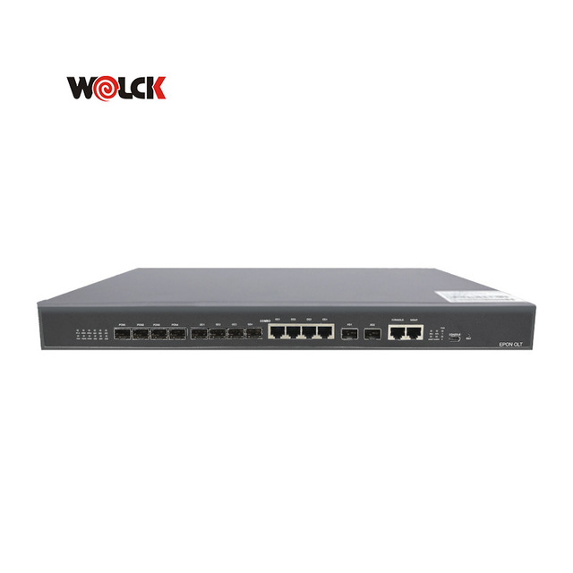 Newly Upgraded GEPON 4 Ports FTTH Fiber Optic OLT EPON Optical with 4 PON Fiber Equipment