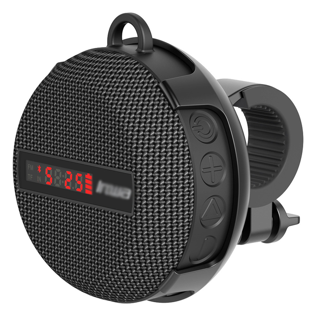 Outdoor IPX7 waterproof speed display, cycling small speaker, subwoofer, portable Bluetooth speaker