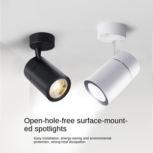 Lámpara de Riel de Techo para Tiendas de Ropa, Foco de Riel de 7W, 12W, 20W, 30W, Foco COB para Sala de Estar y Salas de Exposición - Product Image 2