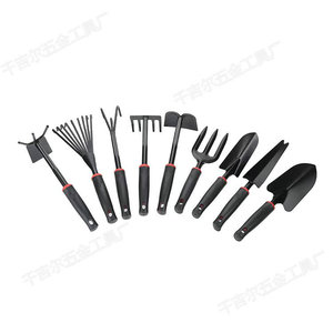 Garden Tools Set Steel Hand Tools With Plastic Handle For Digging Raking And Weeding - Product Image 3