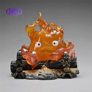 Figura Coleccionable de Anime Dark Souls: Llama del Corazón Calcifer, Modelo Iluminado, Decoración, Mercancía del Juego, Manualidades de Plástico - Product Image 4