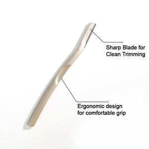 Cuchilla de Precisión Metálica para Depilación, Recortadora de Cejas de Acero Inoxidable, Herramienta de <span class=keywords><strong>Dermaplaning</strong></span> con Cuchillas de Repuesto - Product Image 4