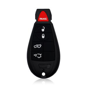 Grosir OEM 5 tombol kunci mobil Fob Remote tanpa kunci masuk untuk 2008 - 2013 Jeep Commander <span class=keywords><strong>Grand</strong></span> Cherokee (non-prox) 433MHz ID46 - Product Image 1