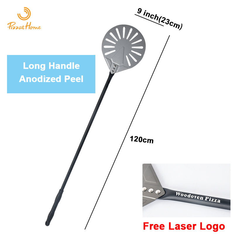 Long Pizza Shovel Silver