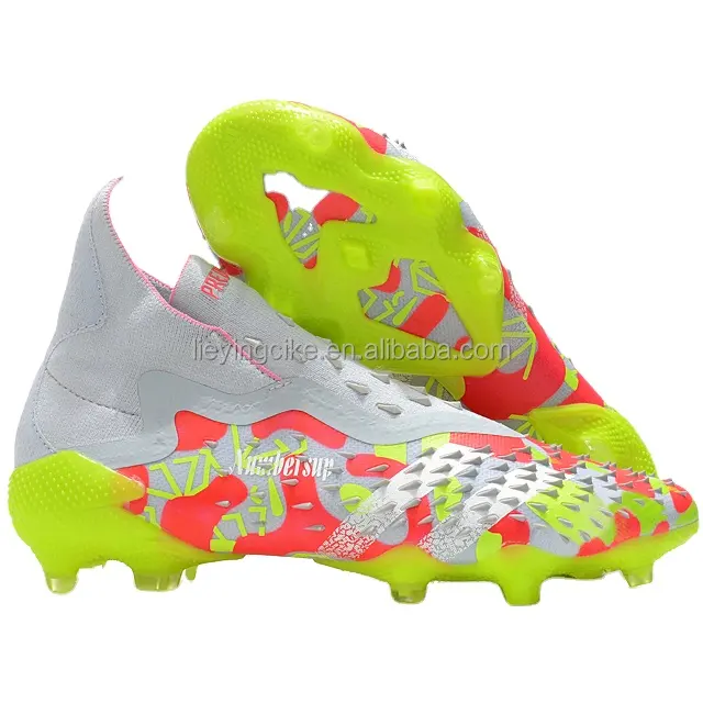 Фабричные Модные мужские спортивные футбольные бутсы, уличные футбольные бутсы для помещений, футбольные бутсы
