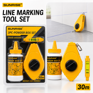 Offre Spéciale : Lot <span class=keywords><strong>de</strong></span> 3 Enrouleurs <span class=keywords><strong>de</strong></span> Crayon <span class=keywords><strong>de</strong></span> Marquage Manuels pour le Travail du Bois, Outil Puissant pour les Ouvriers <span class=keywords><strong>de</strong></span> Rénovation, Niveau à Poudre - Product Image 1