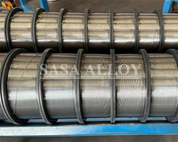 Fil de soudage MIG en alliage de nickel Inconel 625 ERNICRMO-3 SASA ALLOY, diamètre 0,8 mm-3,0 mm, surface brillante et lisse, norme ASTM ASME
