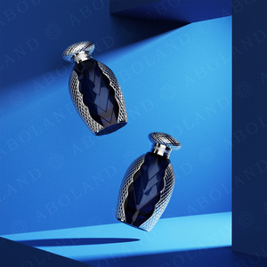 ขวดน้ำหอมดีไซน์พิเศษหรูหราขนาด 100 มล. ขวดแก้วเปล่าแบบเติมได้สำหรับบรรจุน้ำมันหอมระเหยและน้ำหอม - Product Image 4