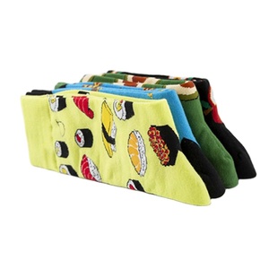 Venta caliente personalizado divertido manzana aguacate <span class=keywords><strong>Pizza</strong></span> Sushi comida algodón equipo <span class=keywords><strong>Calcetines</strong></span> - Product Image 2