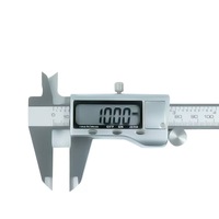 Pied à coulisse numérique électronique LCD, altimètre, micromètre, outil de mesure, règle en plastique 0-150mm 0-100mm, disponible pour le bricolage et l'OEM