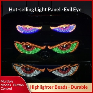 Feu de signalisation LED dynamique transfrontalier pour automobile, modèle DJB-Devil's Eye, avec écran d'affichage dynamique, à coller - Product Image 2