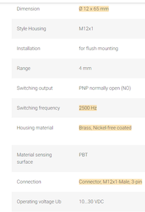 BES0068 <span class=keywords><strong>BES</strong></span> M12MI-PSC40B-S04G原装BALLUFF感应接近开关传感器新库存 - Product Image 6