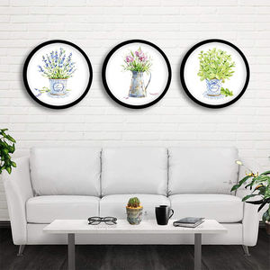 Marco Redondo Dorado para Fotos, Marco de Madera para Montar en la <span class=keywords><strong>Pared</strong></span>, <span class=keywords><strong>Portafotos</strong></span> Circular para Decoración del Hogar - Product Image 3