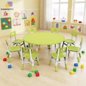 ชุดโต๊ะเก้าอี้เรียนรู้สำหรับโรงเรียนสมัยใหม่ ขายส่ง เฟอร์นิเจอร์อนุบาล โต๊ะไม้ เก้าอี้เด็ก - Product Image 3