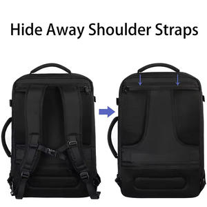 Sac à dos de <span class=keywords><strong>voyage</strong></span> antivol étanche <span class=keywords><strong>en</strong></span> tissu Oxford extensible avec poignée pour ordinateur portable, idéal pour les week-ends et les voyages d'affaires <span class=keywords><strong>en</strong></span> avion - Product Image 5