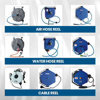 Tuyau pneumatique flexible en PU BOGAO de 100 à 200 m, tube d'air, tuyau d'air pour compresseur d'air, bobine de tuyau d'air en PU