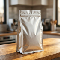 Sachets refermables en aluminium mat argenté anti-odeur, épais, thermoscellables, en Mylar, pour aliments pour bébés
