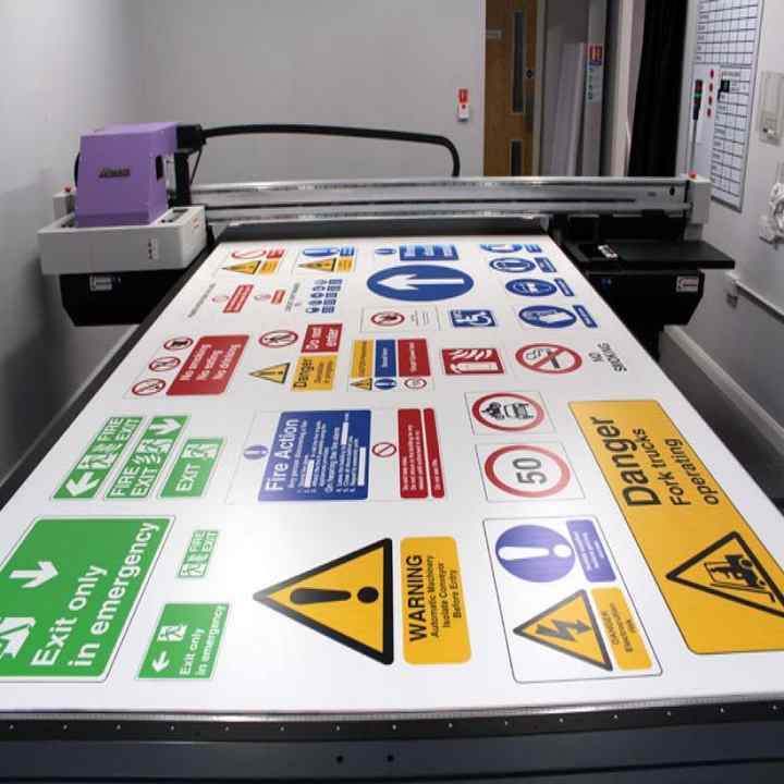 4MM Advertising Aluminum Composite Panel Display Racks Alucobond Sign ...