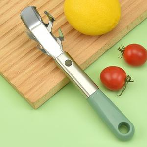 Pince à assiettes et bols en acier inoxydable, anti-brûlure, avec poignée ergonomique bleu macaron, ustensile de cuisine et outil pour cuiseur vapeur - Product Image 2