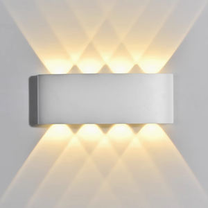 Simple moderne cour jardin balcon atmosphère lampe décorative IP65 extérieur étanche applique murale - Product Image 1