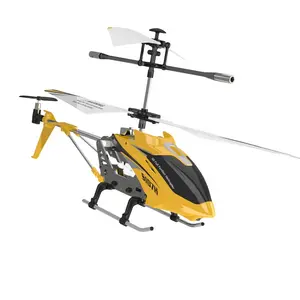 おもちゃのヘリコプターリモコンSYMAS107H飛行機ヘリコプター航空機ワンキー離陸/着陸子供用ミニヘリコプター