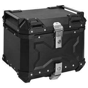 Maxi-Scooter Motor X-Size 45L Caja trasera de aleación de aluminio Equipaje Motocicleta Caja de metal Accesorios Piezas - Product Image 1