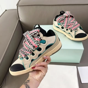 Chaussures de luxe de haute qualité, baskets à plateforme personnalisées, chaussures de sport rétro pour hommes, chaussures tendance antidérapantes, chaussures décontractées - Product Image 1