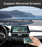 Lecteur multimédia automobile sans fil CarPlay Android Auto avec système Linux 10,25 pouces pour BMW F45 F46 F87 NBT 2013-2018