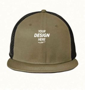 Casquette Trucker en Maille 5 Panneaux de Haute Qualité pour Hommes, avec Impression Personnalisée en Relief, Visière Courbée et Design Élégant - Product Image 2