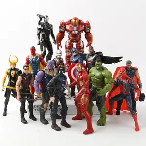 Custom Super Hero Action Figures Oem Speelgoed Figuur 3D Printer Oranje Doos Stijl Verpakking Plastic Kleur Gewicht