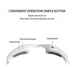 Masajeador de Ojos Inteligente Recargable, Masajeador de Ojos Portátil con Vibración, Luz Roja, Máscara de Masaje Eléctrica para Debajo de los Ojos - Product Image 4