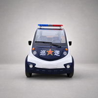 Buggy de patrouille électrique 4 places 72V, véhicule utilitaire avec contrôleur Curtis pour les travaux de service en station balnéaire et en communauté