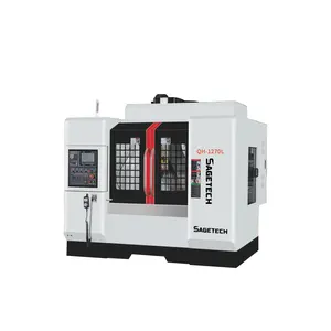 SageTech 브랜드 고정밀 Vmc 1270 Cnc 수직 가공 센터 3 축 CNC 수직 밀링 머신 수직