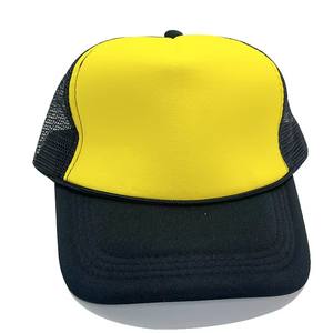 Gorra de camionero Logo personalizado Gorra de béisbol deportiva de malla clásica Sombrero de 5 paneles Cuerda de espuma Lisa Sombrero de camionero de malla lisa - Product Image 2