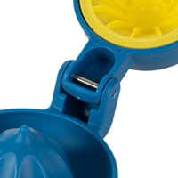 Huishoudelijke Plastic Handmatige Sinaasappel Citroenpers Multifunctionele Handheld Citroenknijper