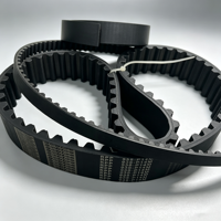 Courroie de distribution en PU robuste RPP14M, pas de 14 mm, dents renforcées, courroie de transmission synchrone pour machines industrielles, compresseur