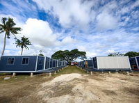 Maison pliable préfabriquée de haute qualité | Solution d'habitation hors réseau à énergie solaire