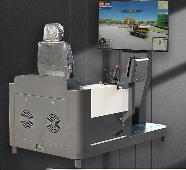 Construction Machinery Driving Simulator Excavator Simulation Training Equipment