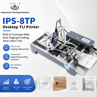 Impresora de Inyección de Tinta Térmica Compacta de Escritorio, con Interfaz Táctil, para Codificación, Ideal para Pequeños Talleres y Uso Doméstico en Empaquetado