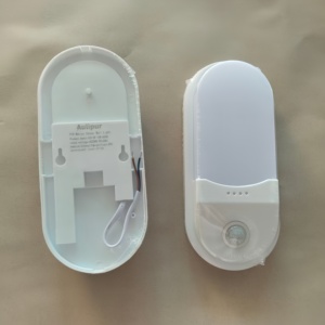 مصباح جداري من Aulipur PIR ، مصباح جداري للحمام ، مصباح ليلي مثبت على الحائط مقاوم للرطوبة والغبار ومضاد للبعوض - Product Image 6